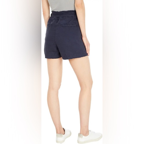 NWT Splendid Villa Easy Linen Shorts in Navy Blue, Size XS - Picture 2 of 8